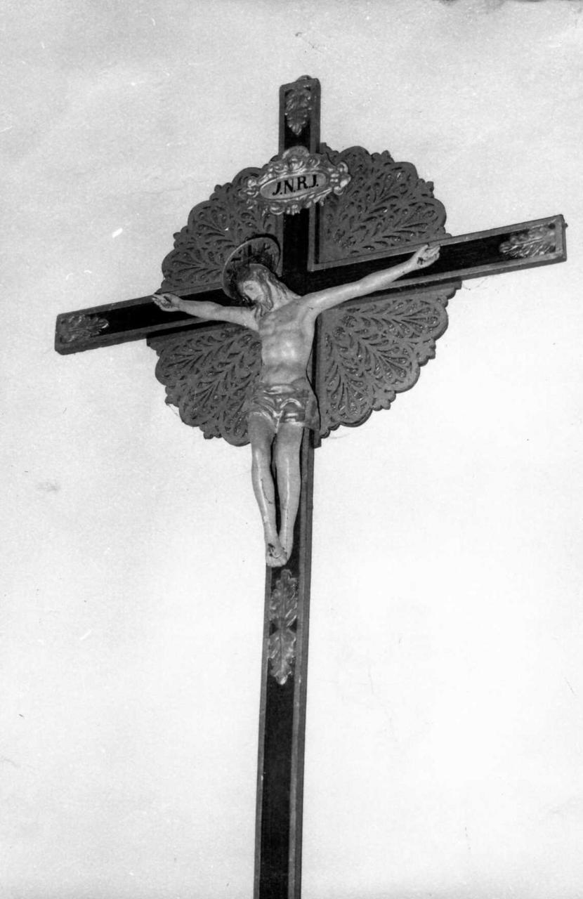 croce processionale - bottega emiliana (inizio sec. XVIII)