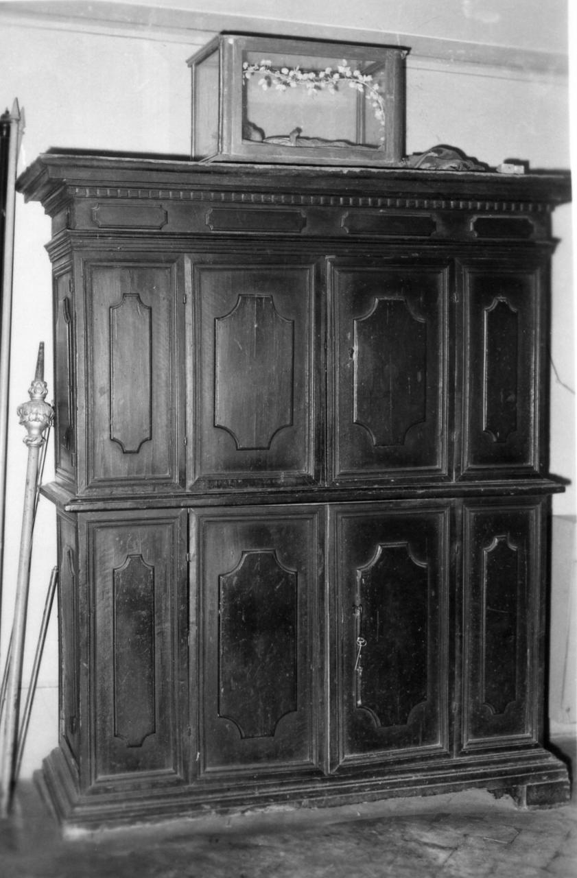 armadio - bottega emiliana (seconda metà sec. XVII)