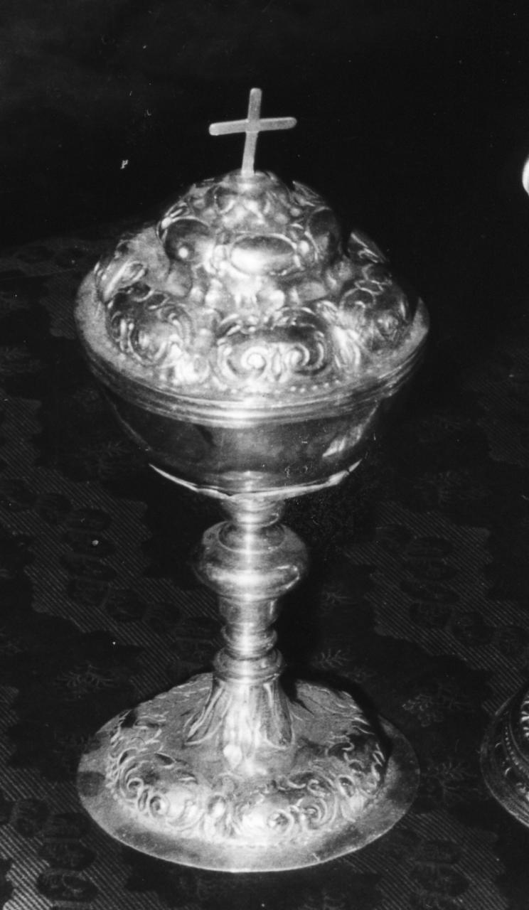 pisside - bottega emiliana (inizio sec. XVII)