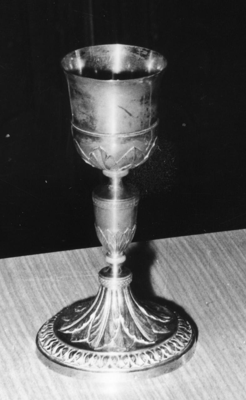 calice - bottega emiliana (inizio sec. XIX)