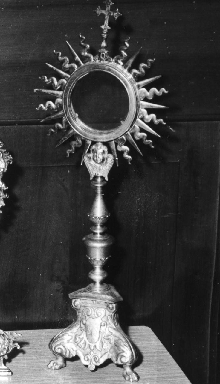 ostensorio - bottega emiliana (prima metà sec. XVII)