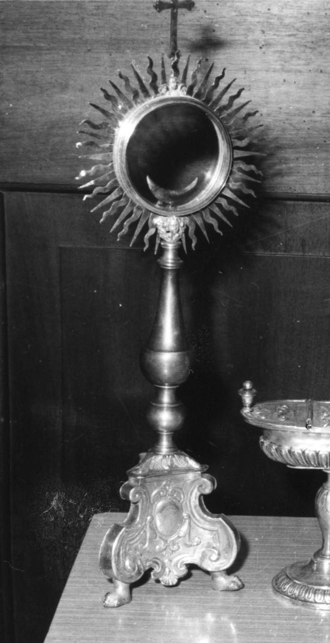 ostensorio - bottega emiliana (prima metà sec. XVII)