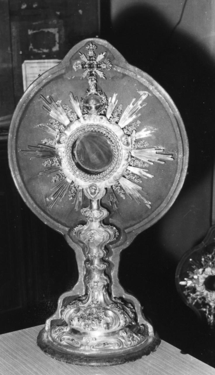 ostensorio - bottega bolognese (seconda metà sec. XVIII)