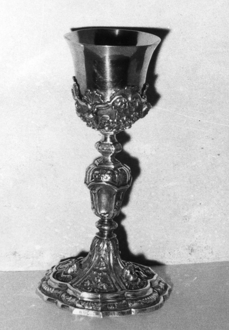 calice - bottega emiliana (prima metà sec. XVIII)