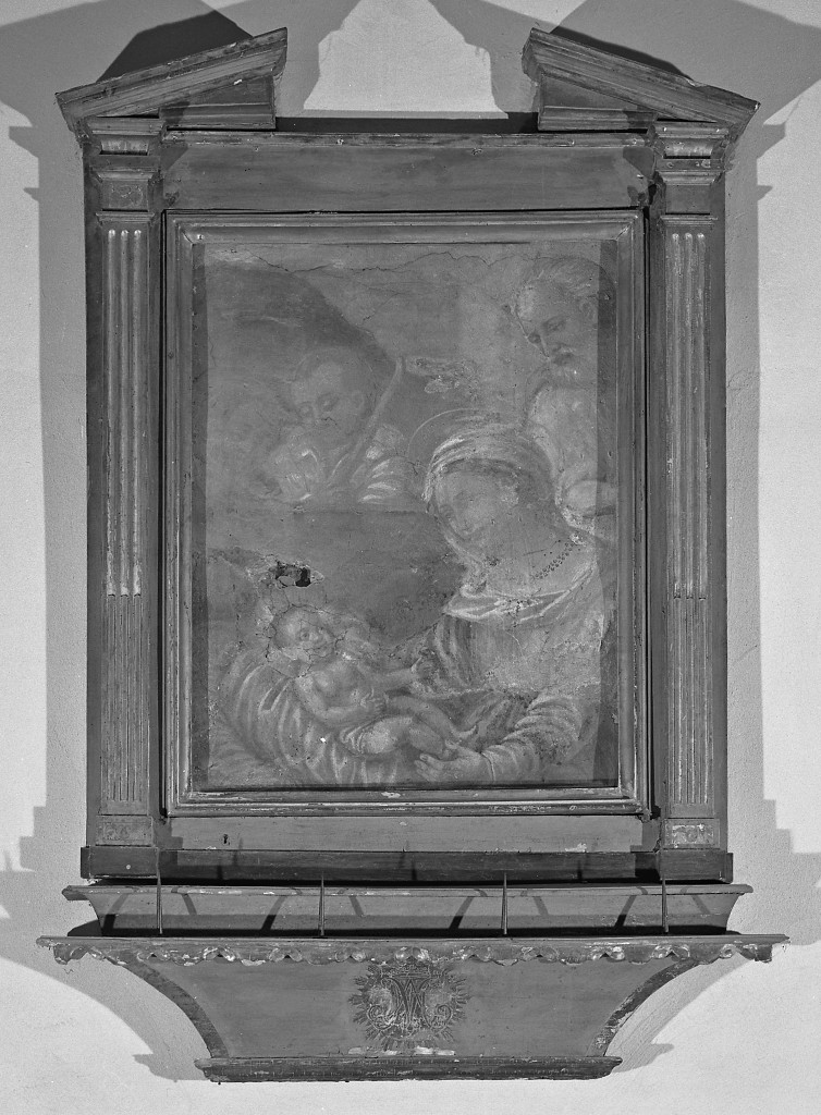 Sacra Famiglia (dipinto) - ambito emiliano (fine/ inizio secc. XVI/ XVII)