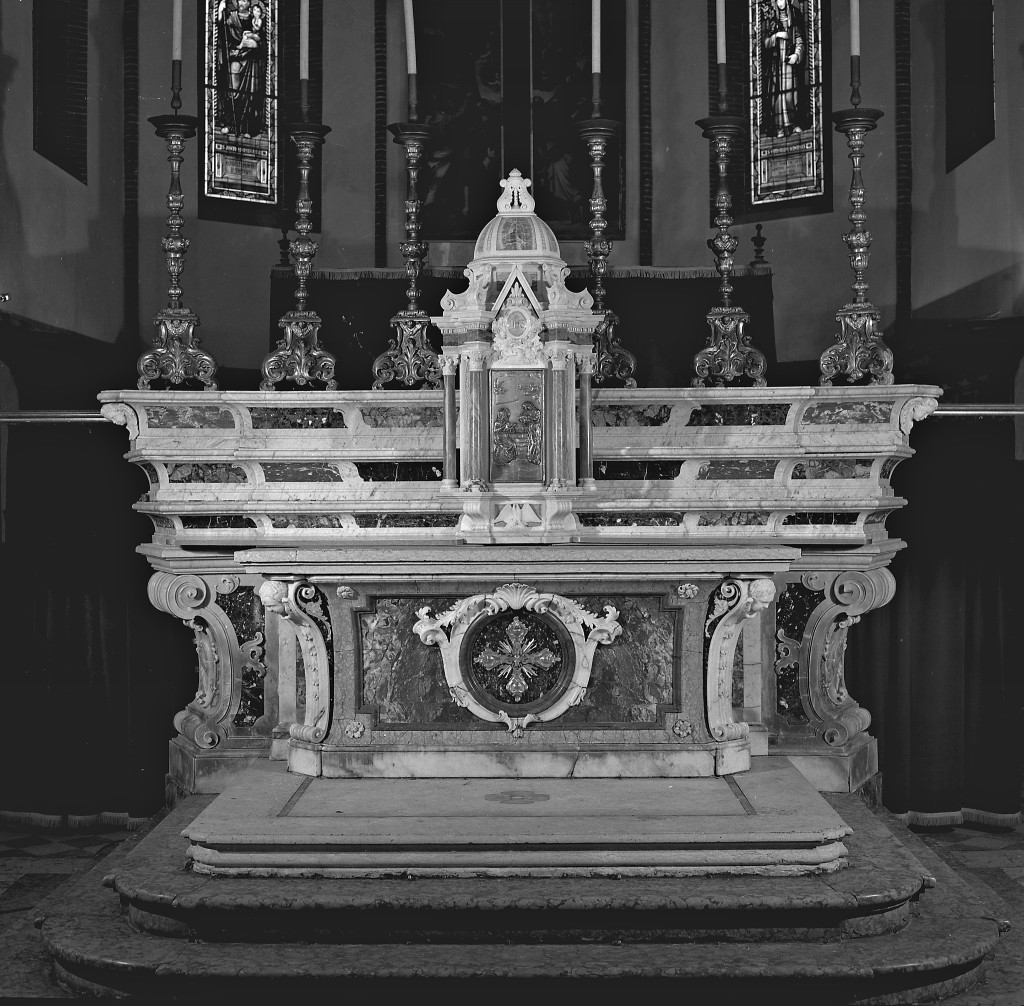 altare maggiore - manifattura emiliana (sec. XVIII)