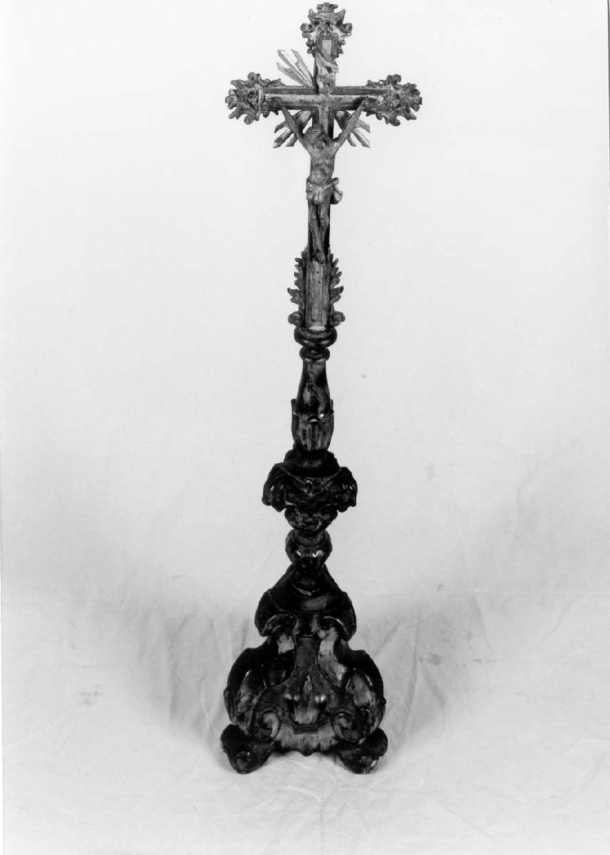 croce d'altare - manifattura emiliana (metà sec. XVIII)