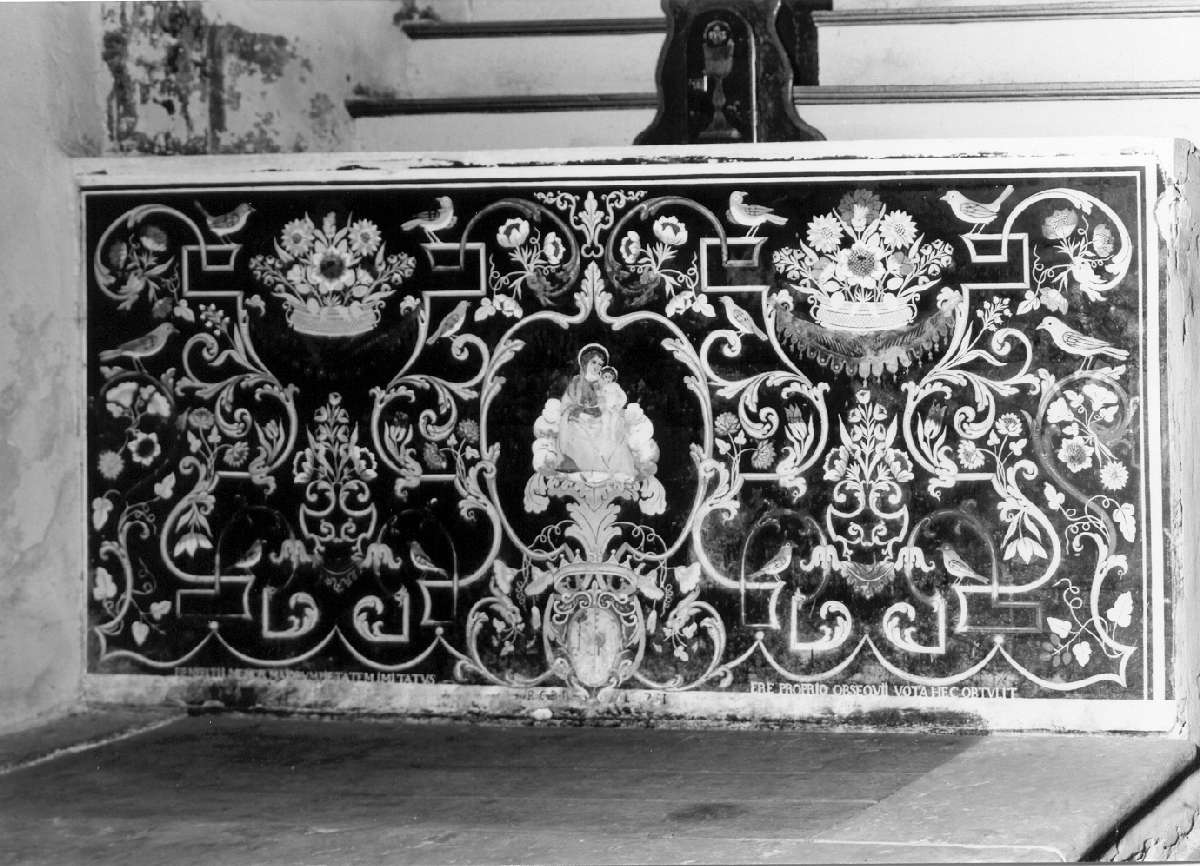 paliotto - ambito carpigiano (sec. XVIII)