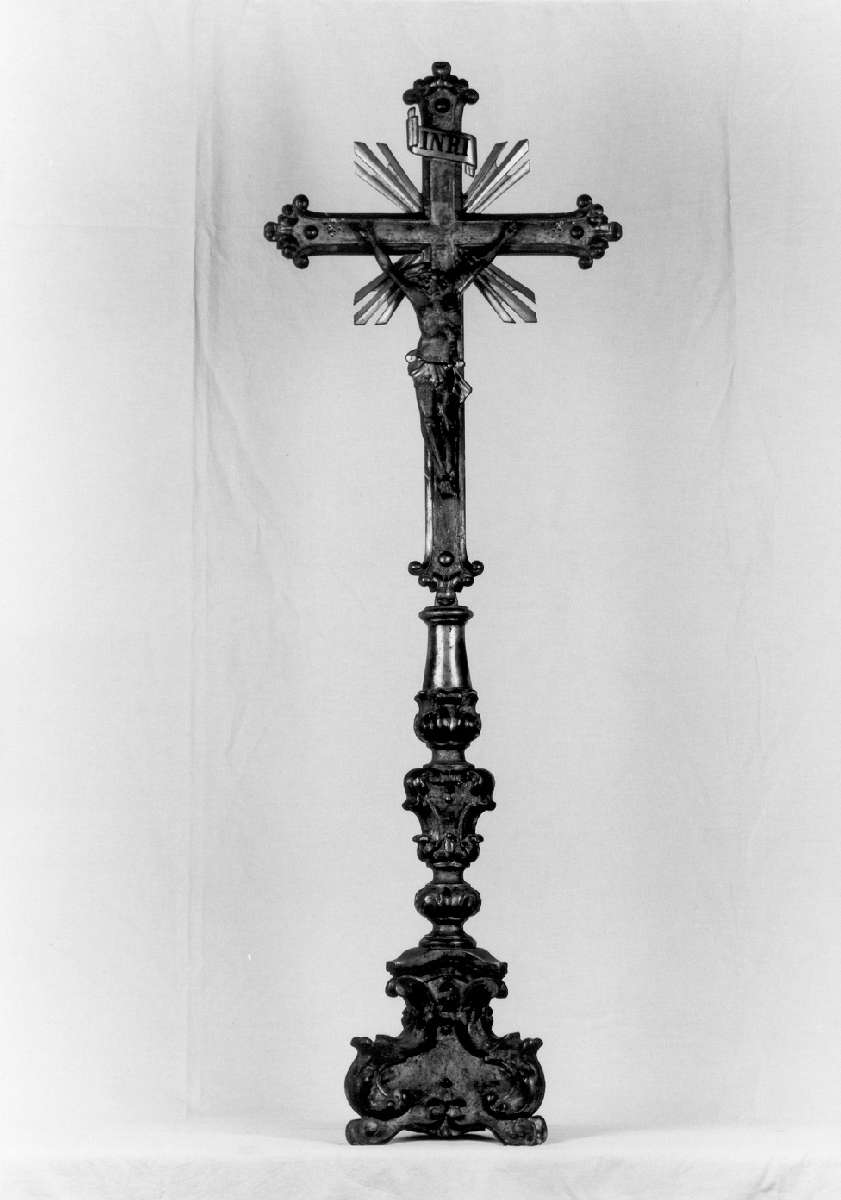 croce d'altare - manifattura emiliana (terzo quarto sec. XVIII)