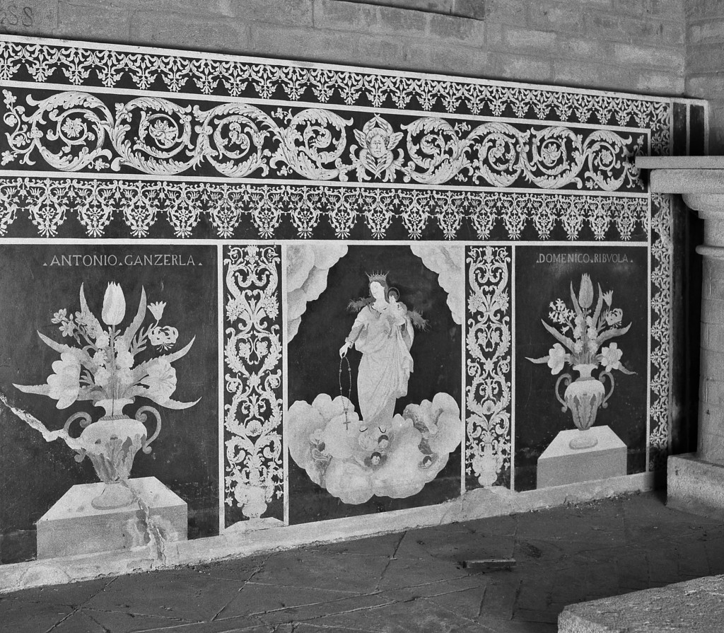 Madonna del Rosario (paliotto) di Pozzuoli Giovanni (attribuito) (inizio sec. XVIII)