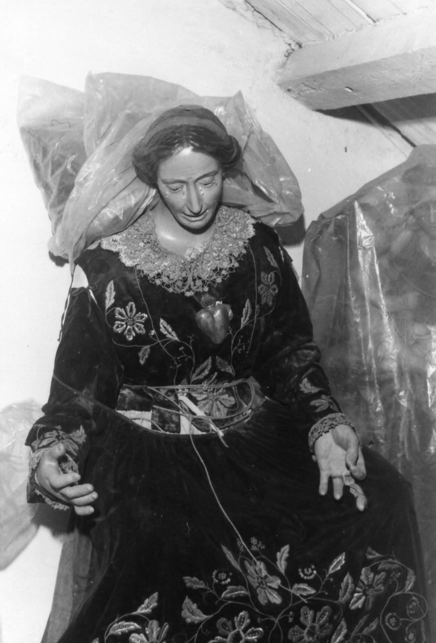 Pietà (statua) - bottega modenese (prima metà sec. XVII)