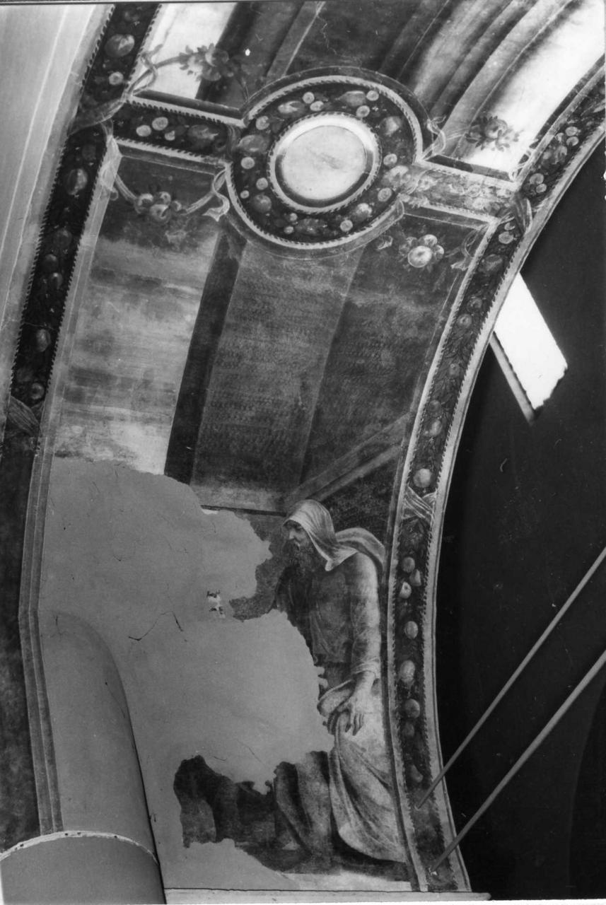 uomo (dipinto, complesso decorativo) di Taraschi Giulio, Taraschi Giovanni (prima metà sec. XVI)