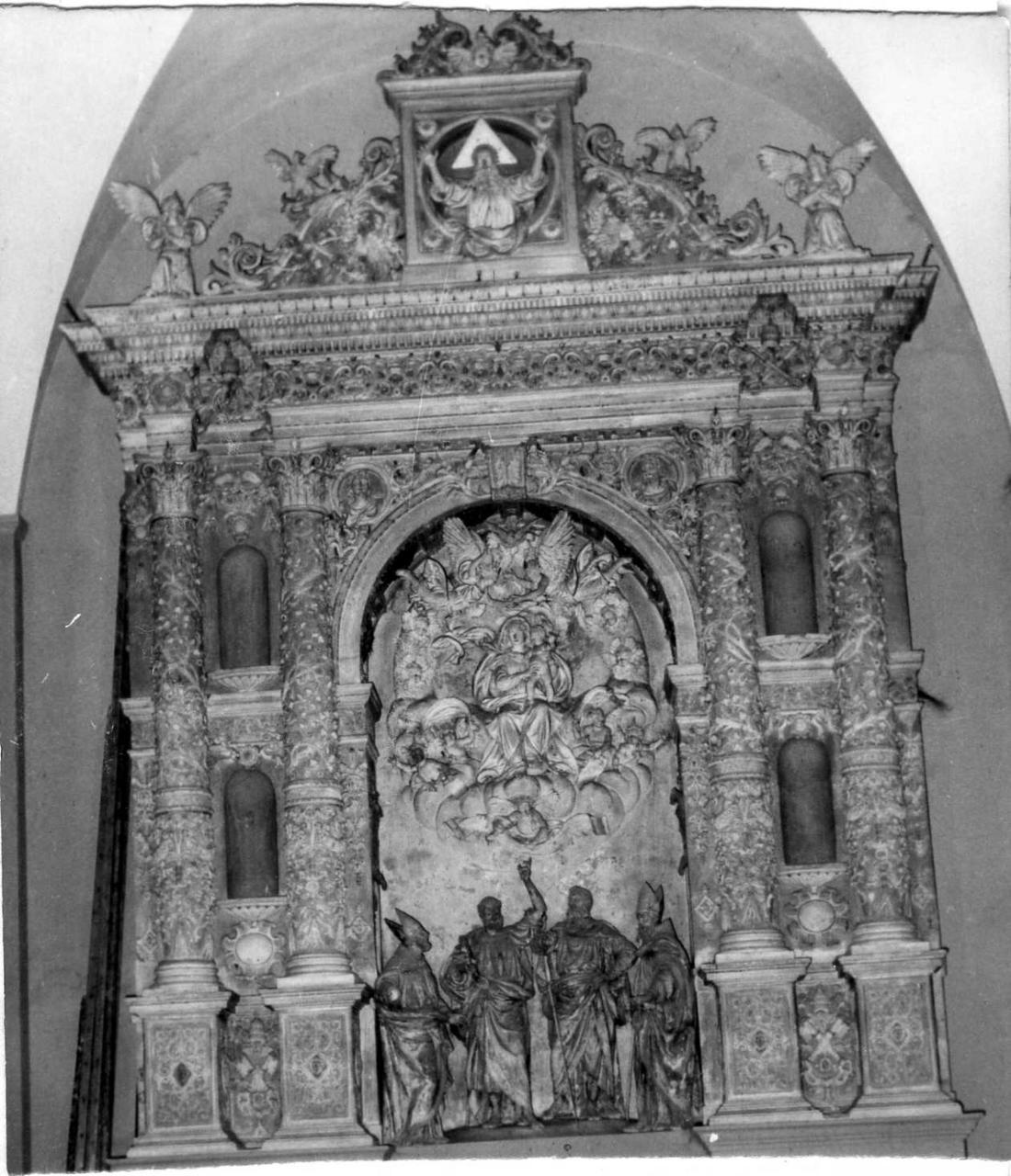 Altare delle statue (altare) di Begarelli Antonio detto Modana, Begarelli Lodovico (sec. XVI)