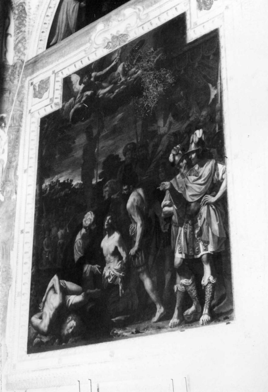 martirio di San Protasio e San Gervasio (dipinto) di Lana Ludovico (prima metà sec. XVII)