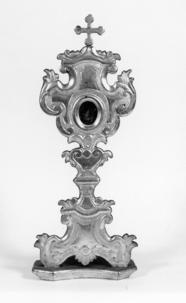 reliquiario - a ostensorio, serie - bottega modenese (ultimo quarto sec. XVIII)