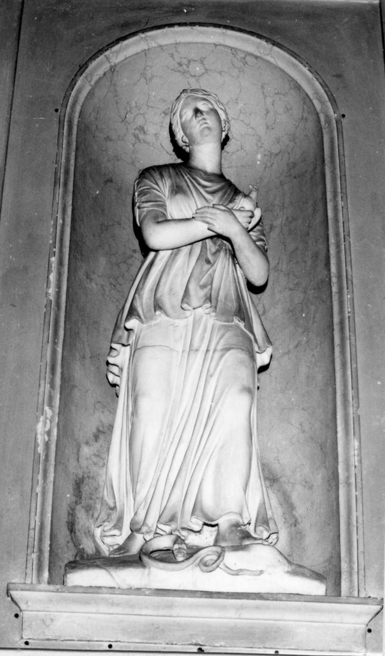 figura allegorica femminile (statua) di Mainoni Luigi (prima metà sec. XIX)