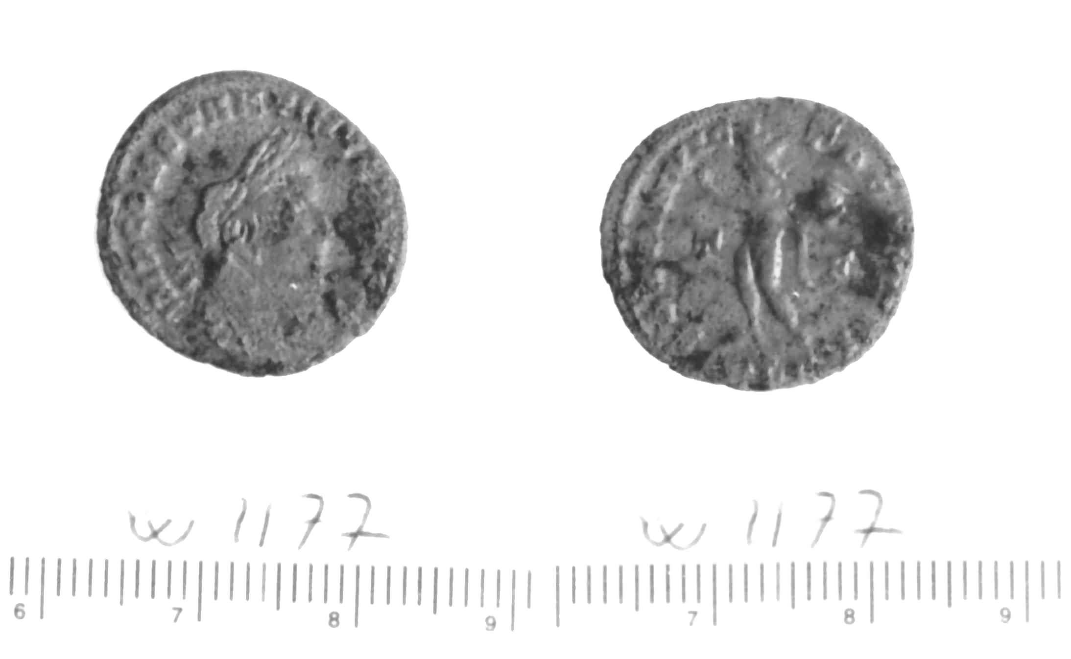 moneta - frazione di follis 