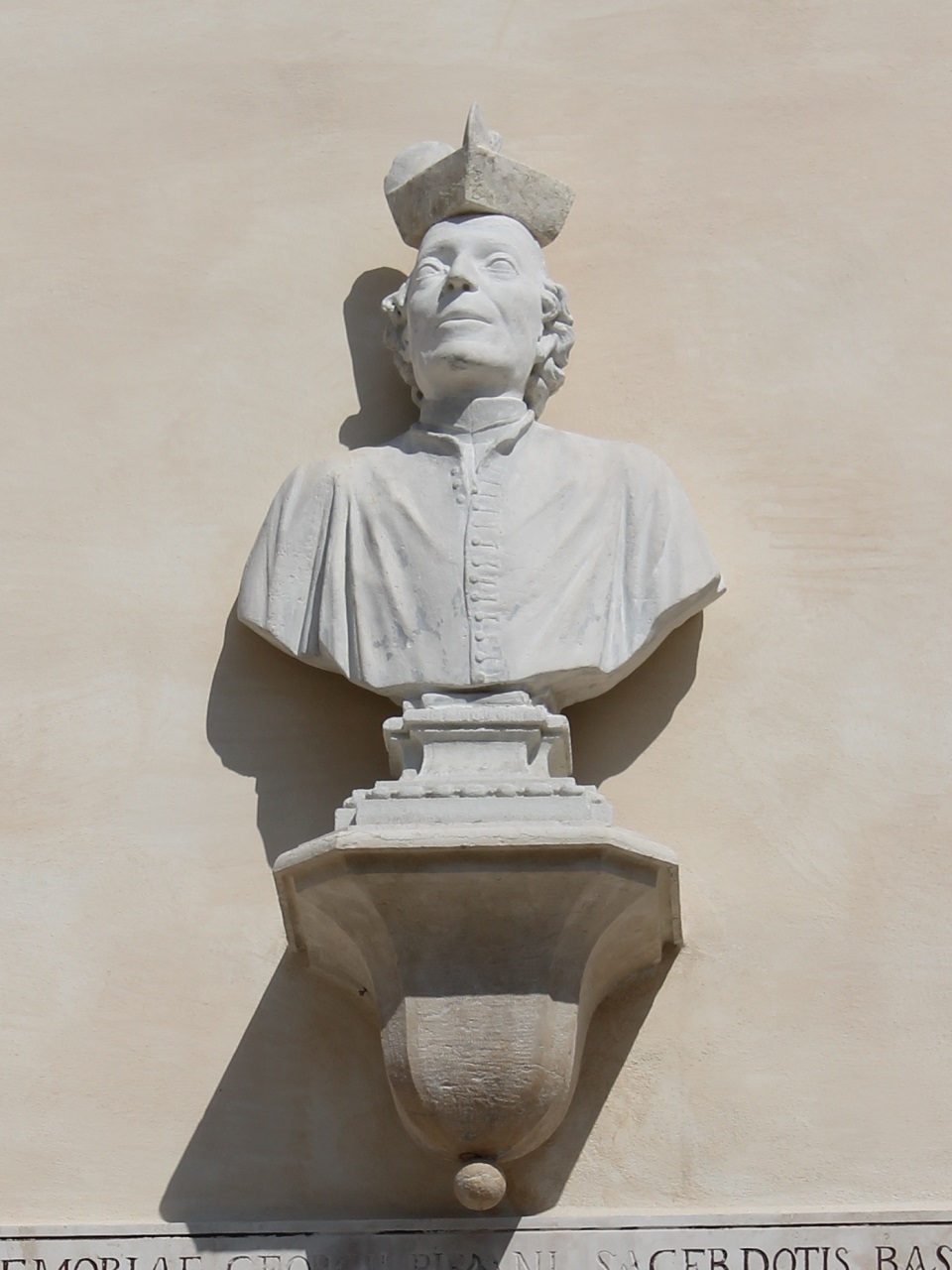 busto ritratto di don Giorgio Pirani (scultura) - ambito veneto (sec. XVIII)