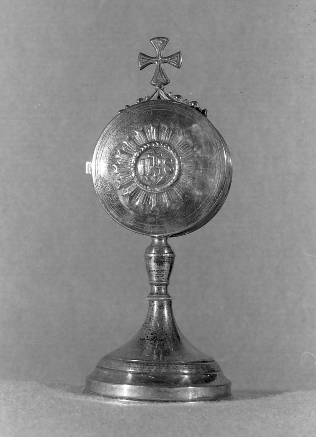 teca eucaristica - bottega Italia settentrionale (ultimo quarto sec. XIX)