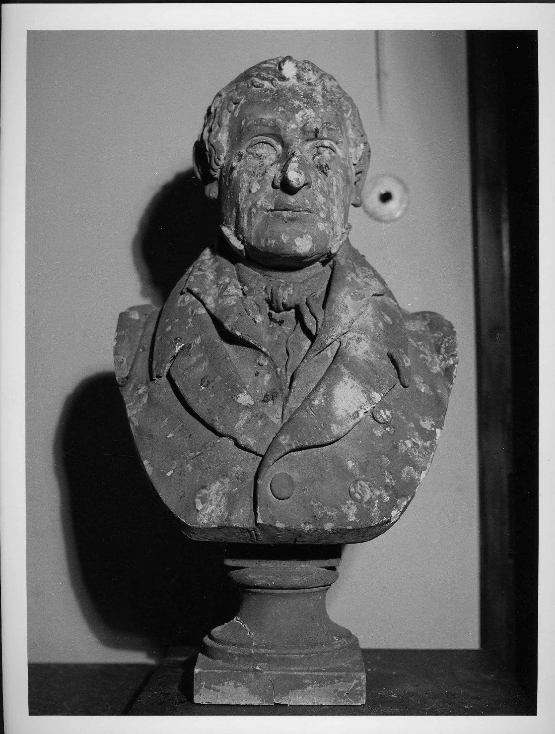 busto ritratto di Francesco Vanzo (scultura) di Passarin Domenico (metà sec. XIX)