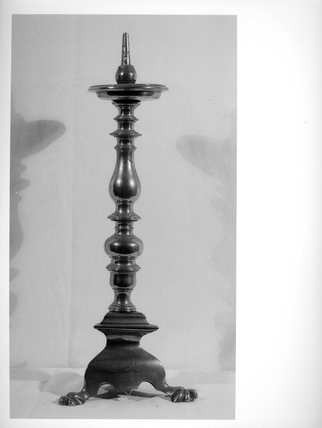 candeliere d'altare - bottega veneta (sec. XVII)
