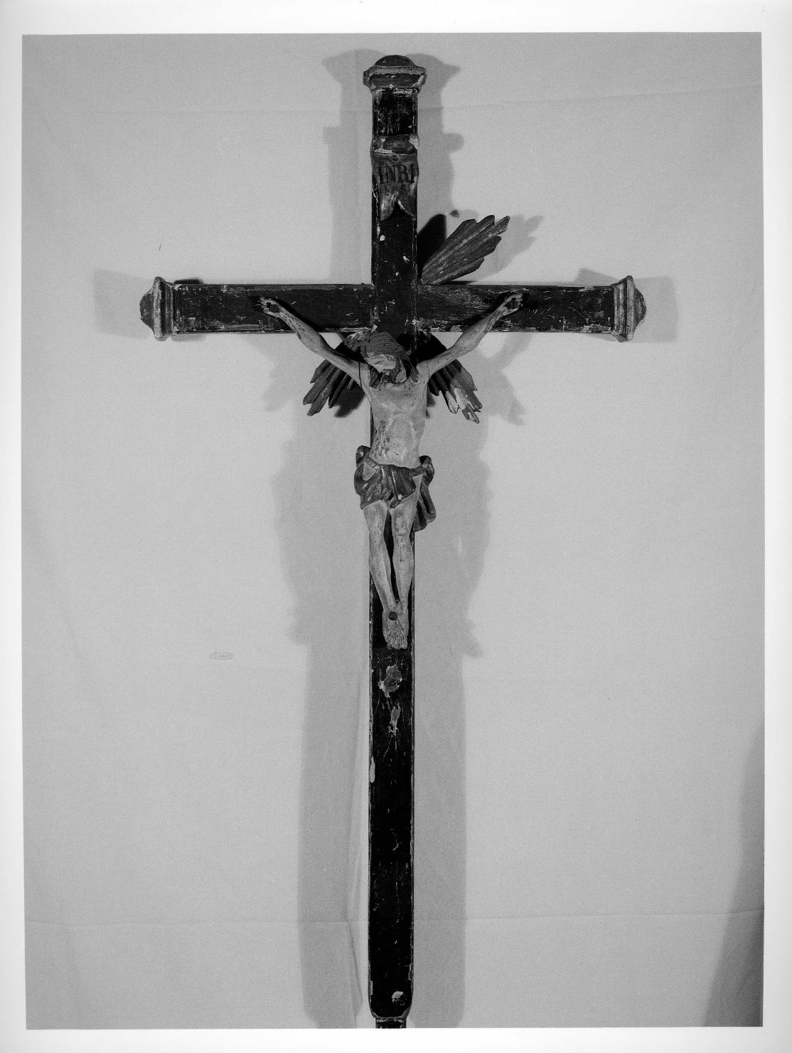 Cristo crocifisso (crocifisso processionale) - bottega veneta (sec. XIX)