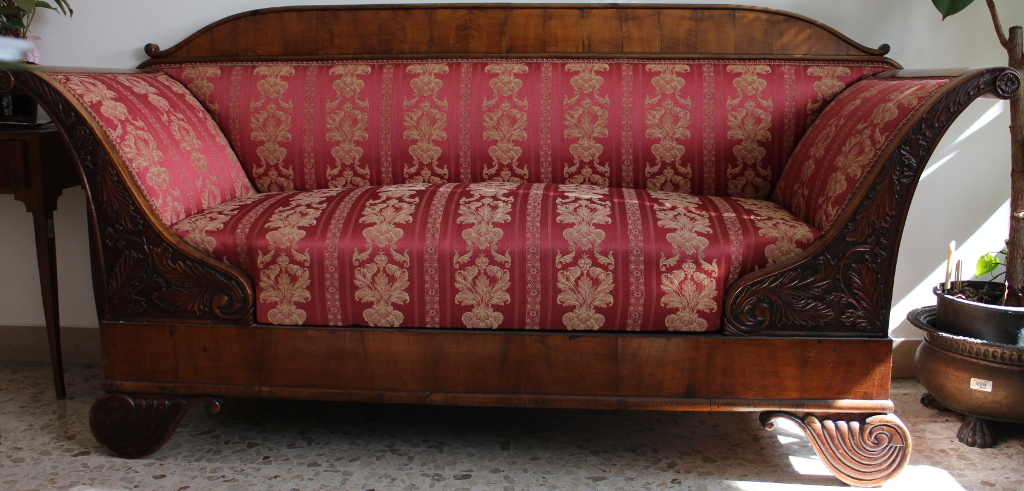 divano - bottega veneta (seconda metà sec. XIX)