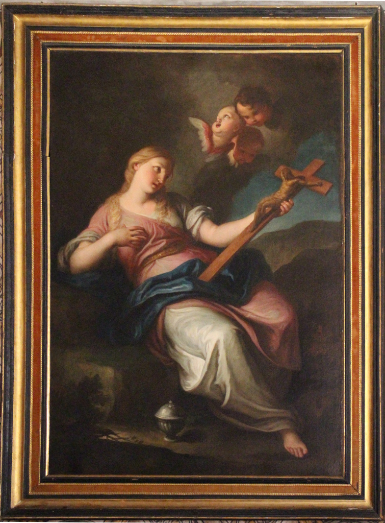 Santa Maria Maddalena penitente (dipinto) di Rotari Pietro Antonio - ambito veronese (secondo quarto sec. XVIII)