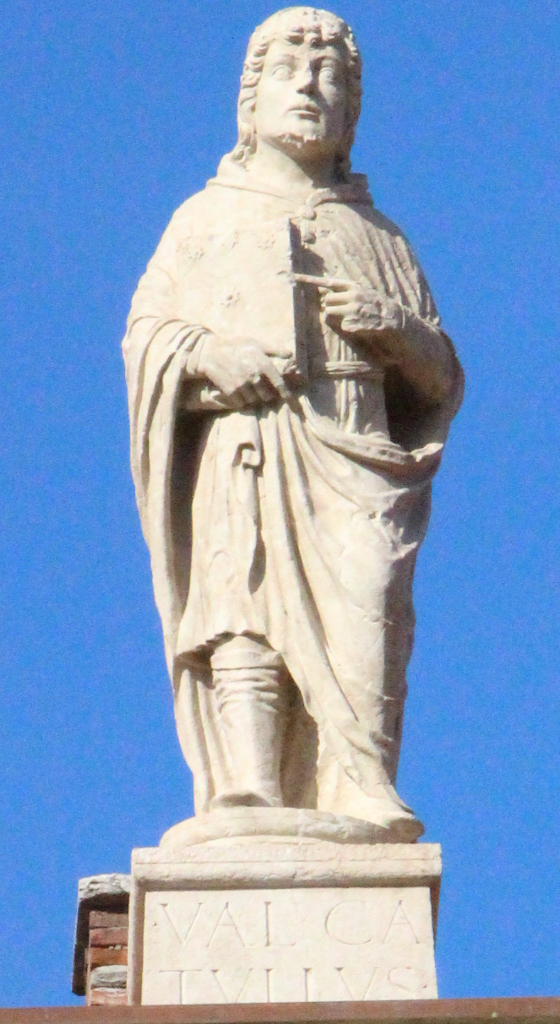 Gaio Valerio Catullo (statua) di Alberto da Milano (sec. XV)