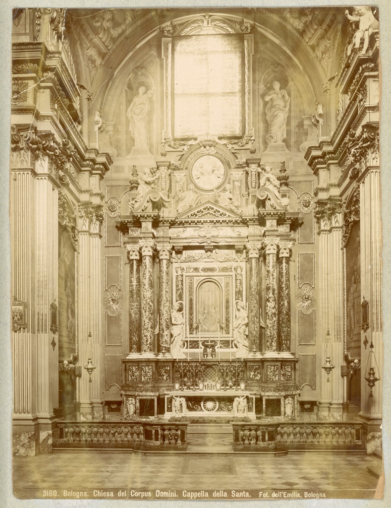 Italia - Emilia Romagna - Bologna - Santuario del Corpus Domini - Interno (positivo) di Fotografia dell'Emilia (ditta) (XIX/ XX)