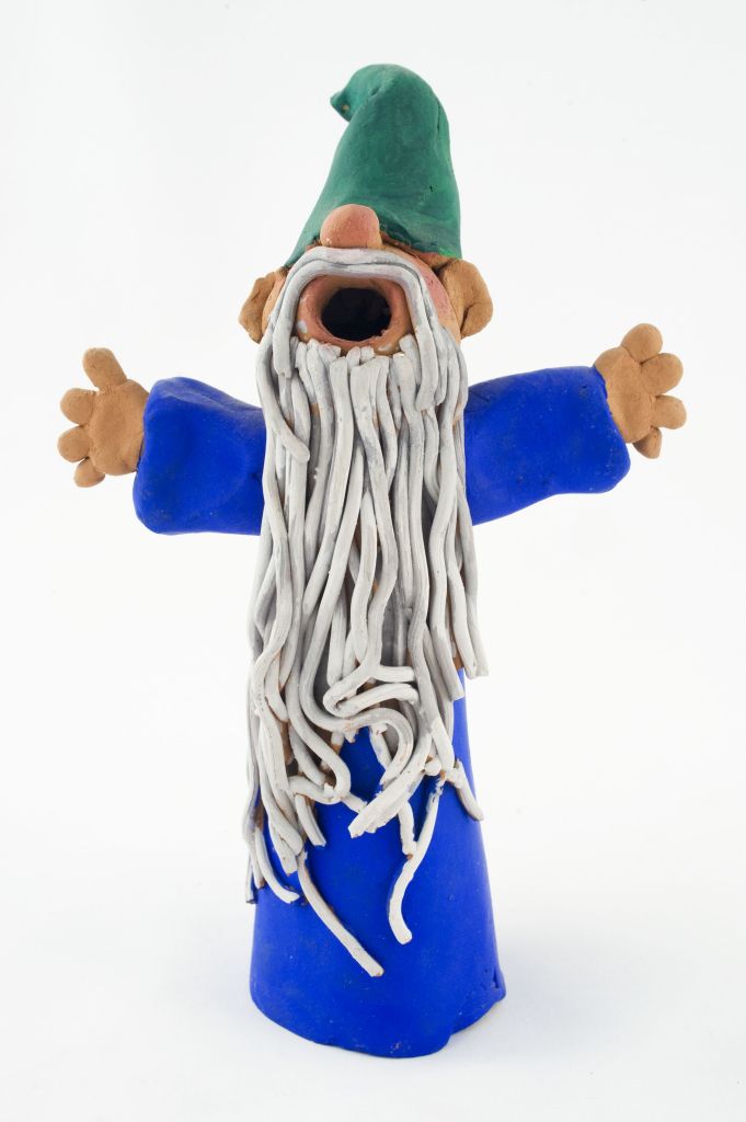 Coro di Gnomi, Gnomo (fischietto, a fessura interna, strumenti musicali) di Altieri Trifone - laboratorio (2006)