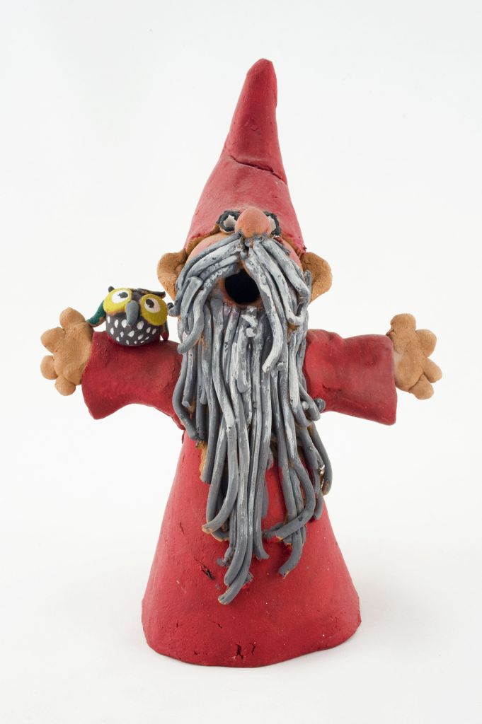 Coro di gnomi, gnomo (fischietto, a fessura interna, strumenti musicali) di Altieri Trifone - laboratorio (2006)