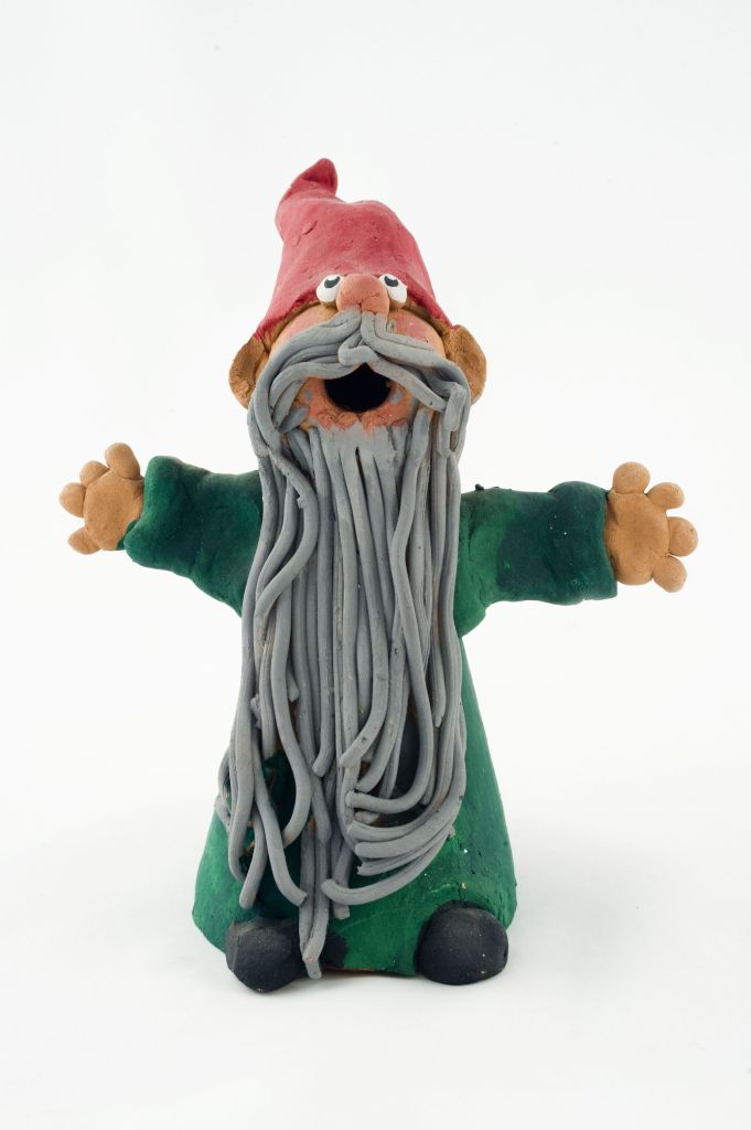 Coro di gnomi, gnomo (fischietto, a fessura interna, strumenti musicali) di Altieri Trifone - laboratorio (2006)