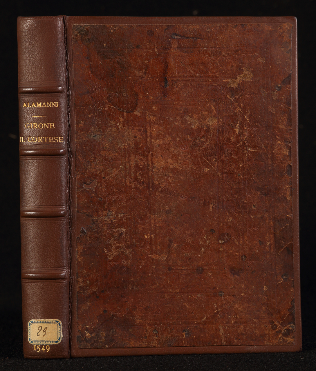 legatura piena, opera isolata - ambito italiano (metà XVI)