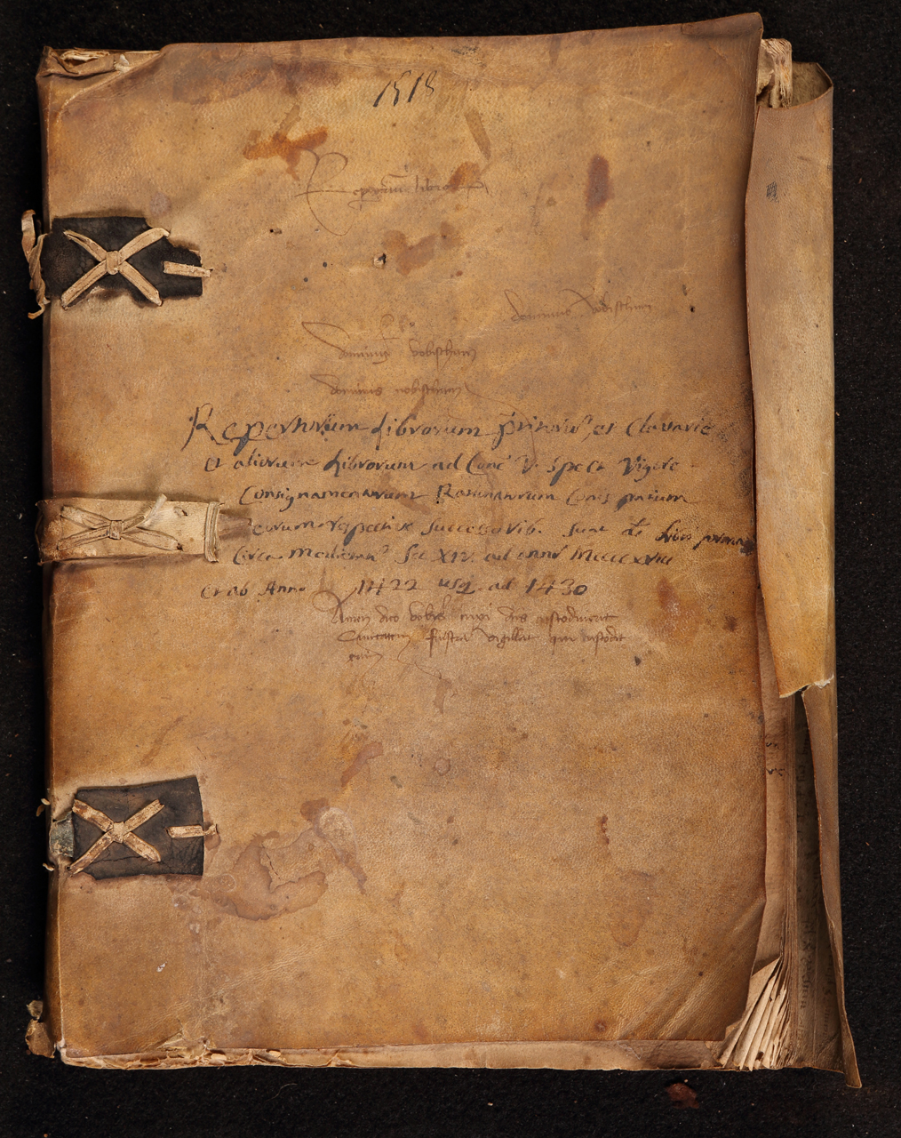 legatura - archivistica, opera isolata - ambito italiano (prima metà XV)