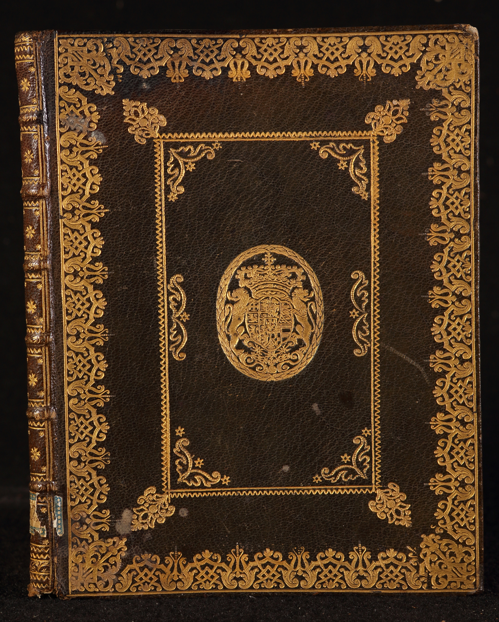 legatura piena - alle armi, opera isolata - ambito italiano (prima metà XVIII)