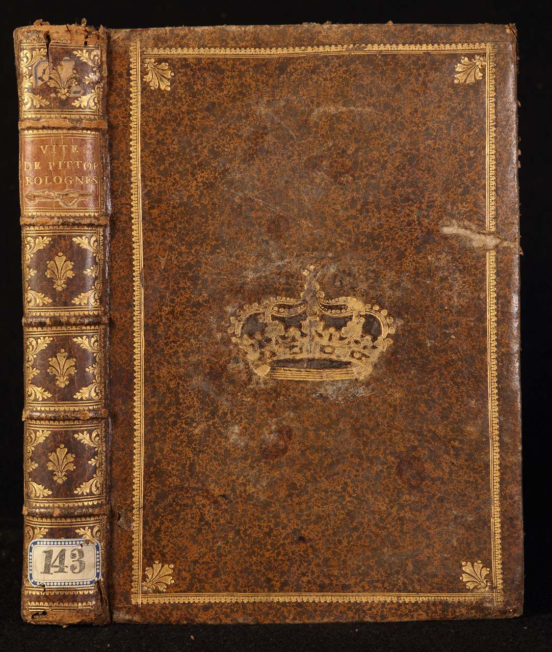 legatura piena, opera isolata - ambito italiano (seconda metà XVIII)