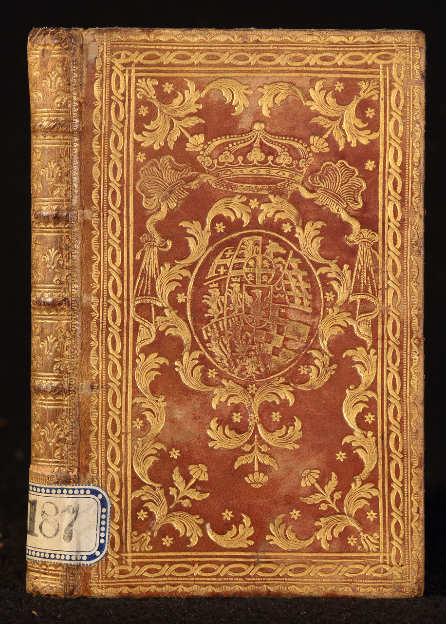 legatura piena - alle armi, opera isolata - ambito romano (prima metà XVIII)