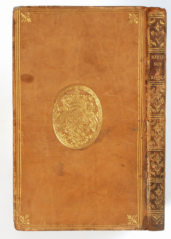 legatura piena - alle armi, opera isolata - ambito piemontese (terzo quarto XVIII)