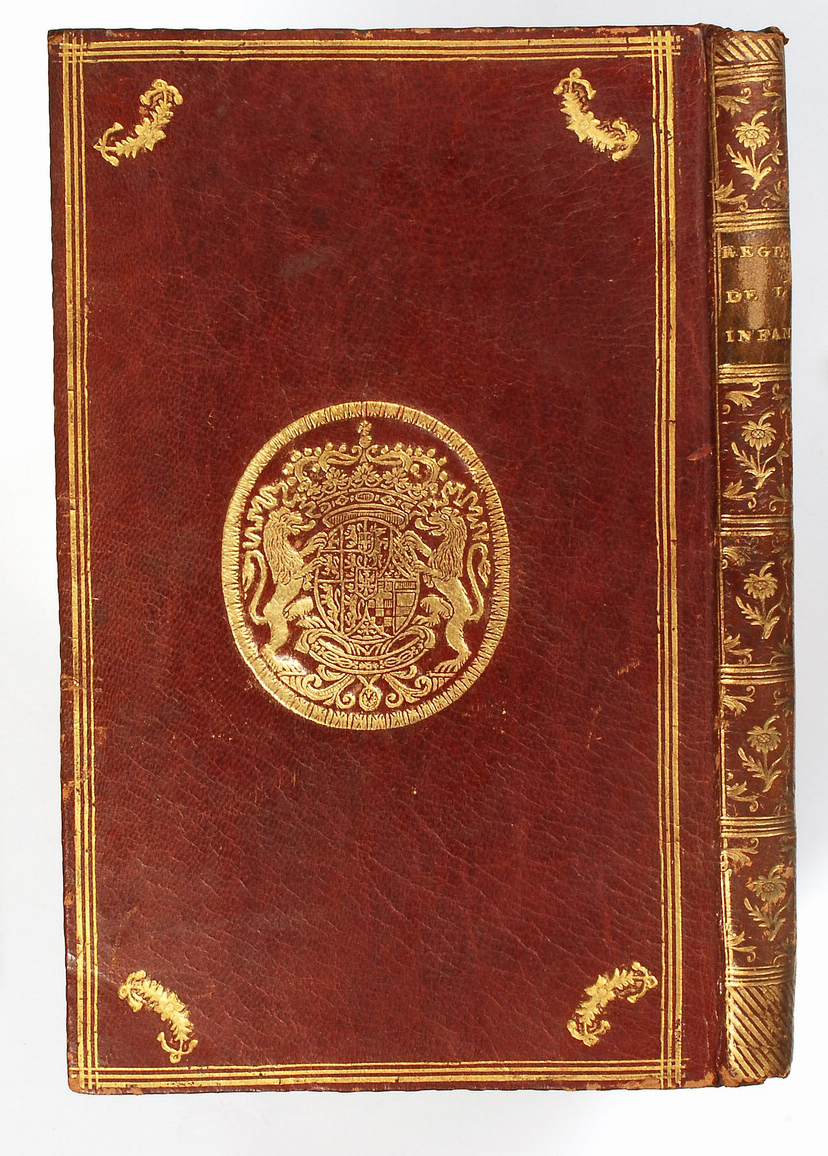 legatura piena - alle armi, opera isolata di Bottega dei Regi Archivi (bottega) - bottega piemontese (seconda metà XVIII)