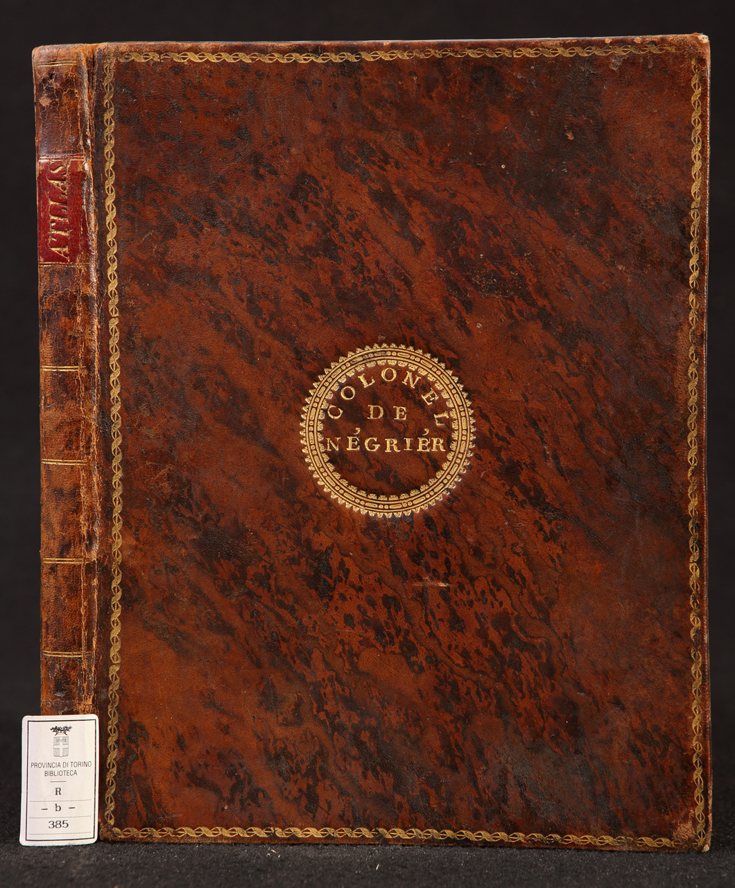 legatura piena, opera isolata - ambito francese (metà/ inizio XVIII/XIX)