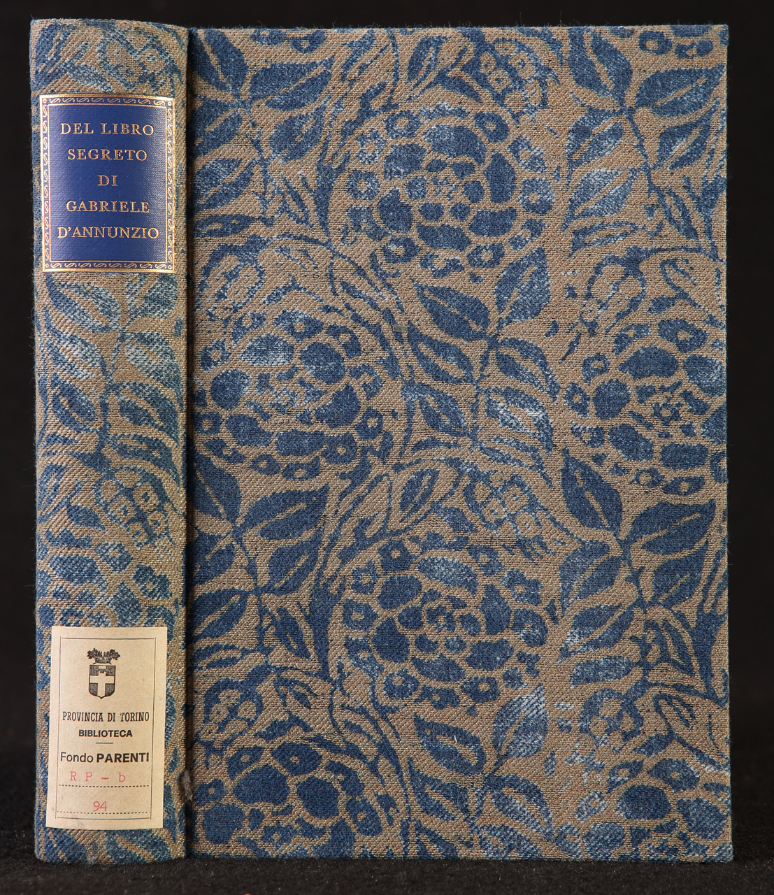 legatura piena, opera isolata - ambito italiano (prima metà XX)