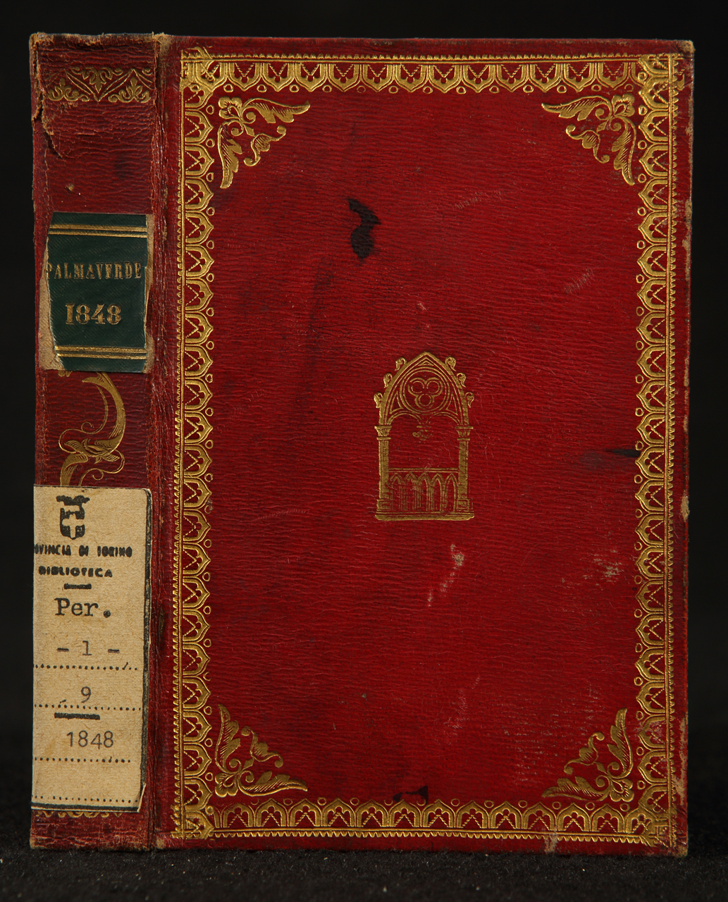 legatura piena, opera isolata - ambito italiano (metà XIX)