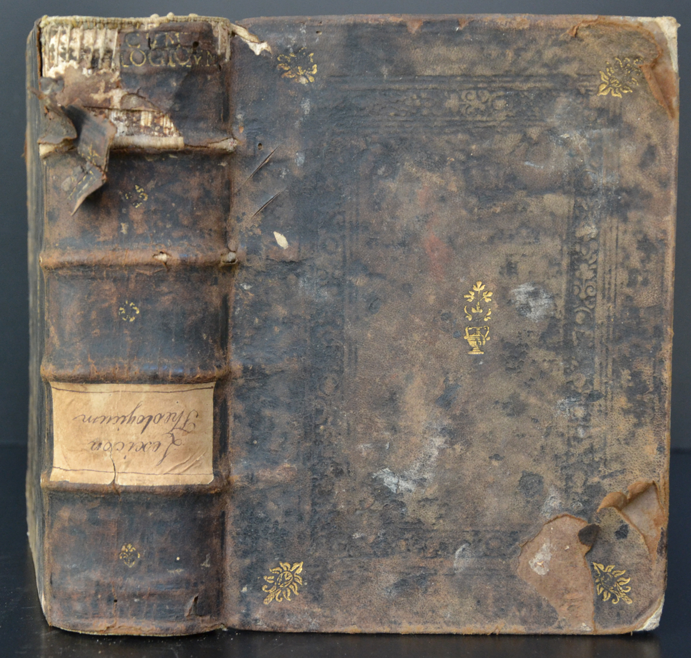 legatura piena, opera isolata - ambito italiano (ultimo quarto XVI)