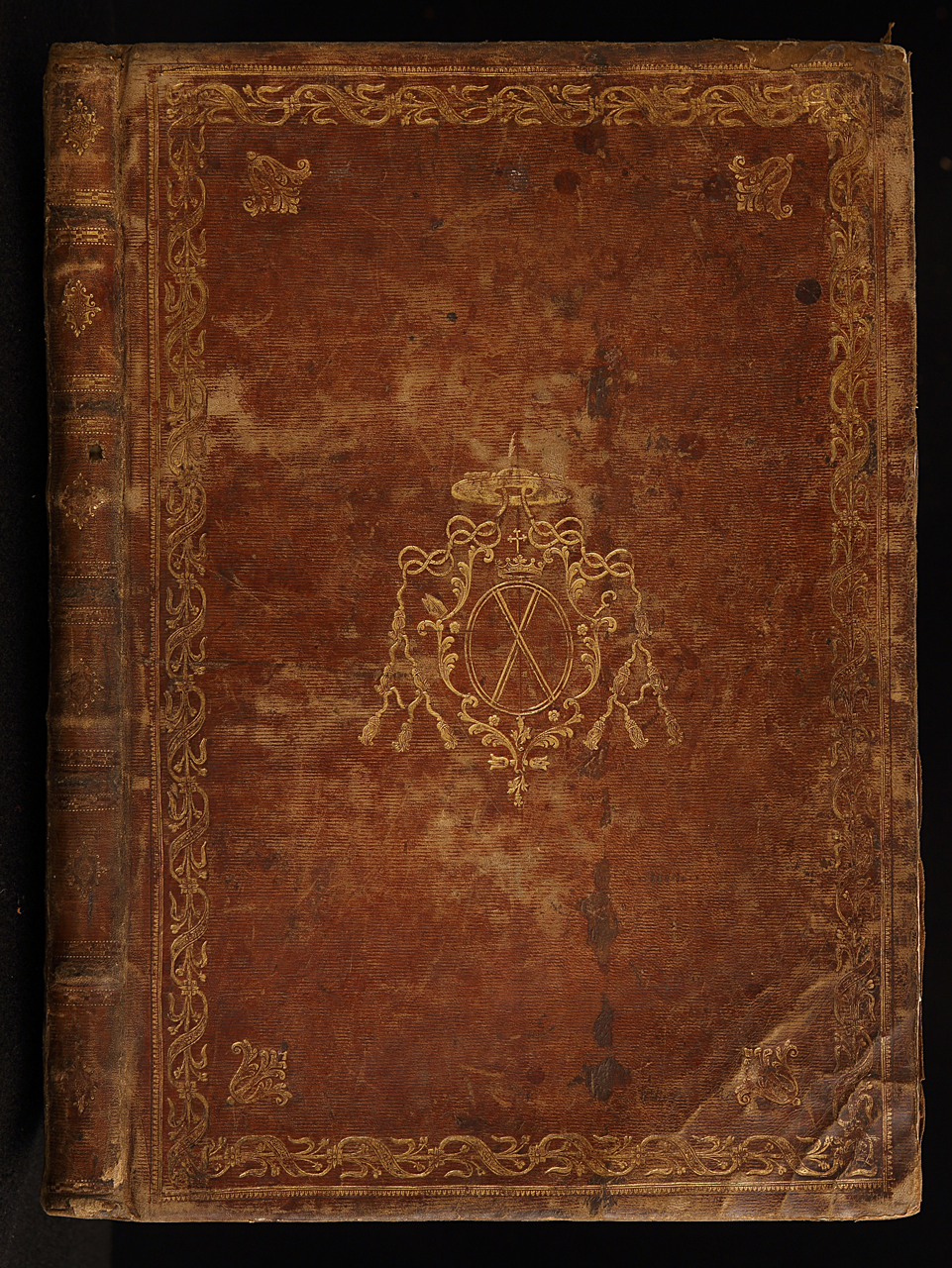 legatura piena - alle armi, opera isolata - ambito italiano (fine/ inizio XVIII/XIX)