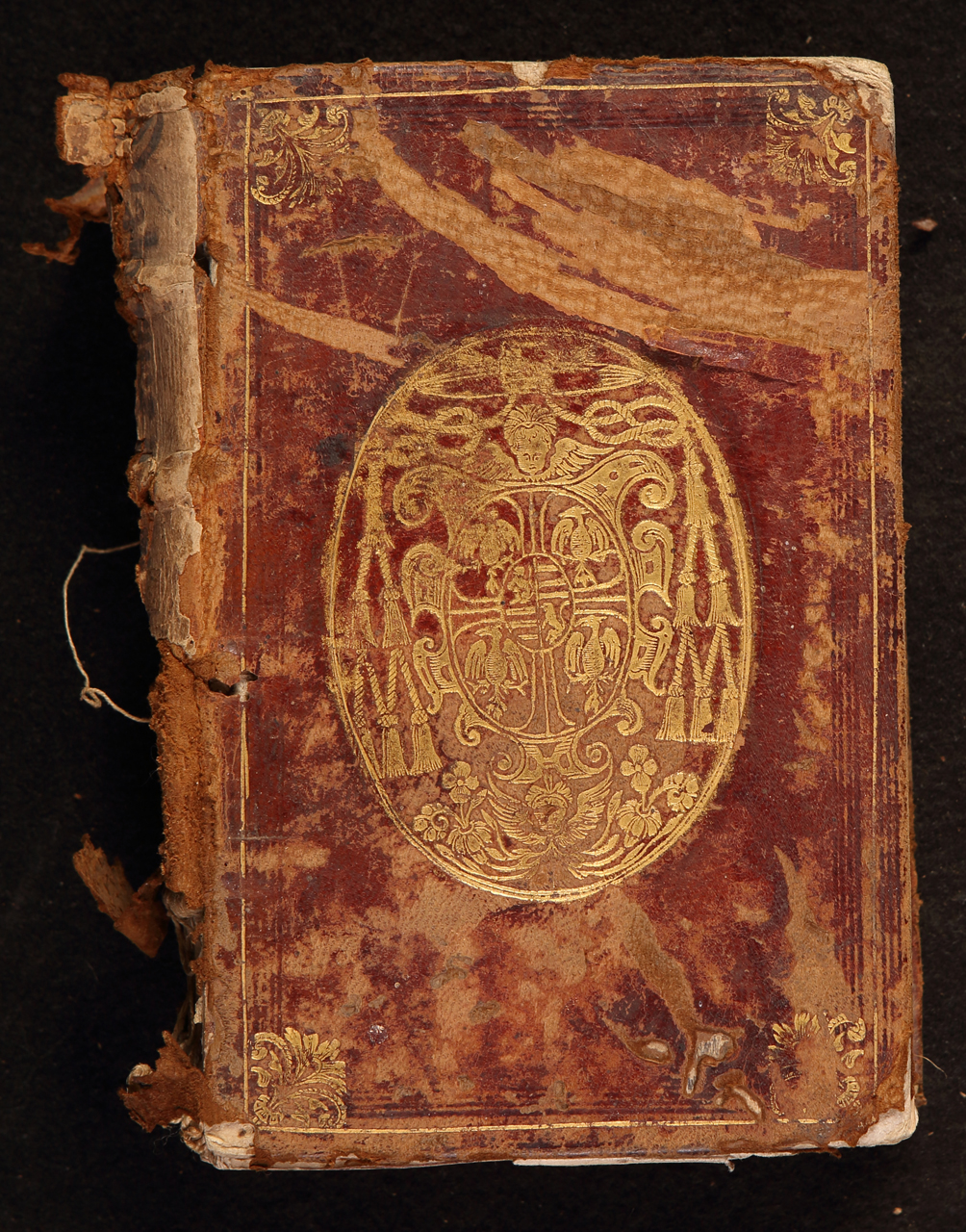 legatura piena - alle armi, opera isolata - ambito francese (fine/ inizio XVI-XVIII)