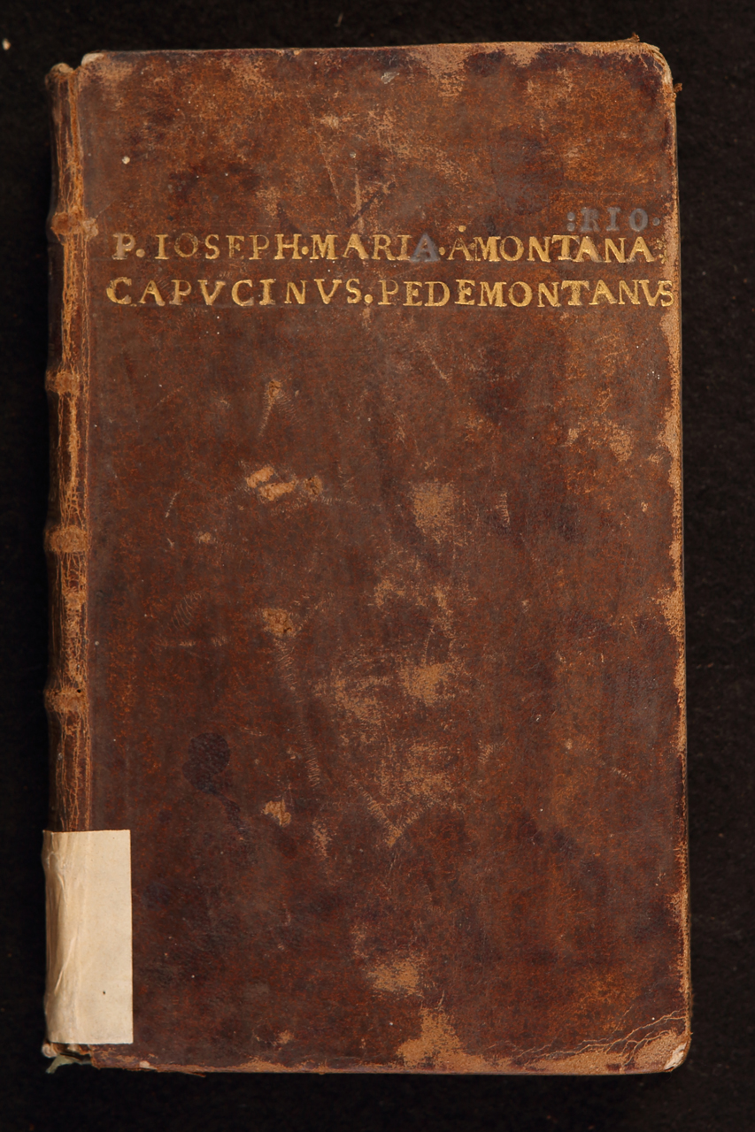 legatura piena, opera isolata - ambito piemontese (secondo quarto XVIII)