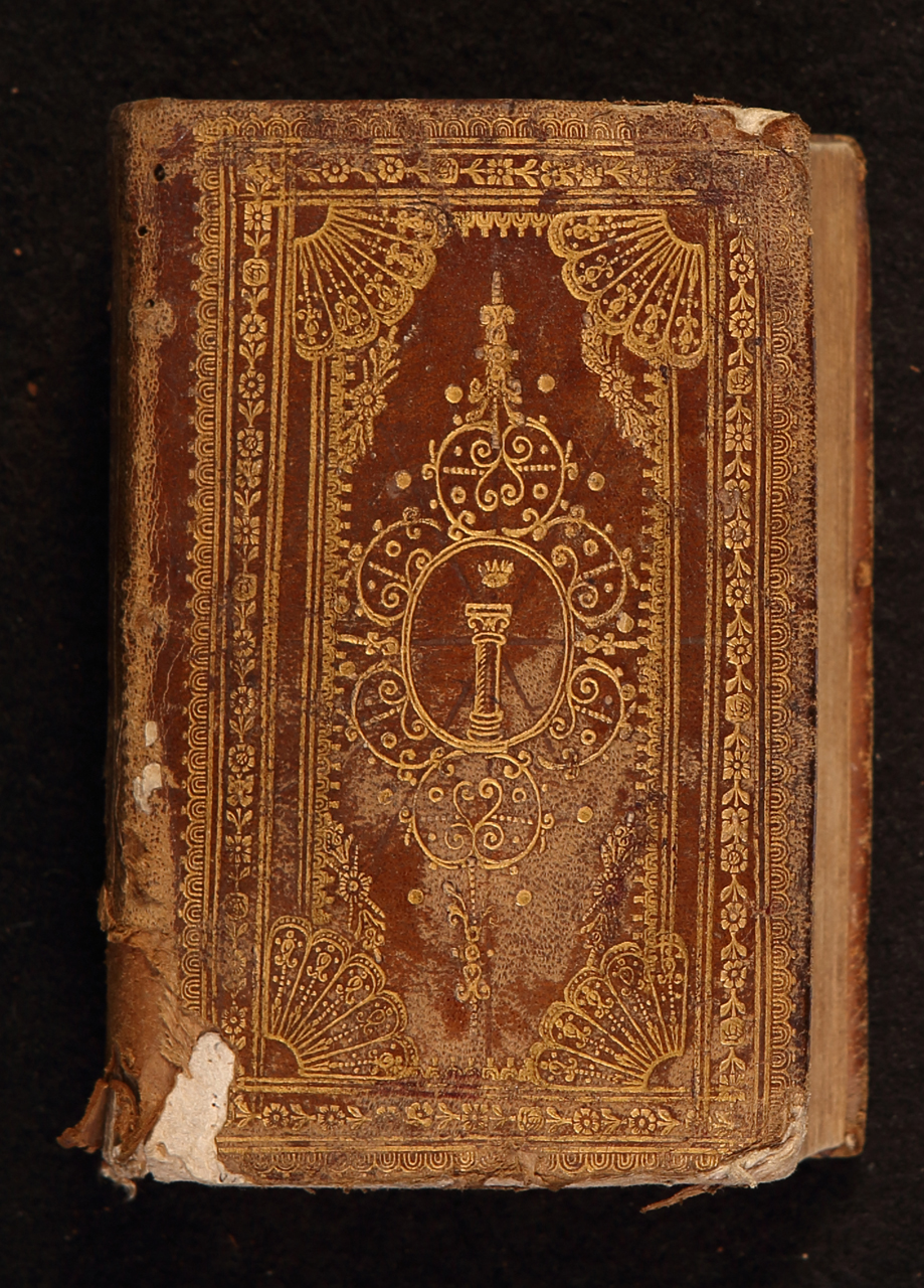 legatura piena - a ventaglio, opera isolata - ambito italiano (metà XVII)