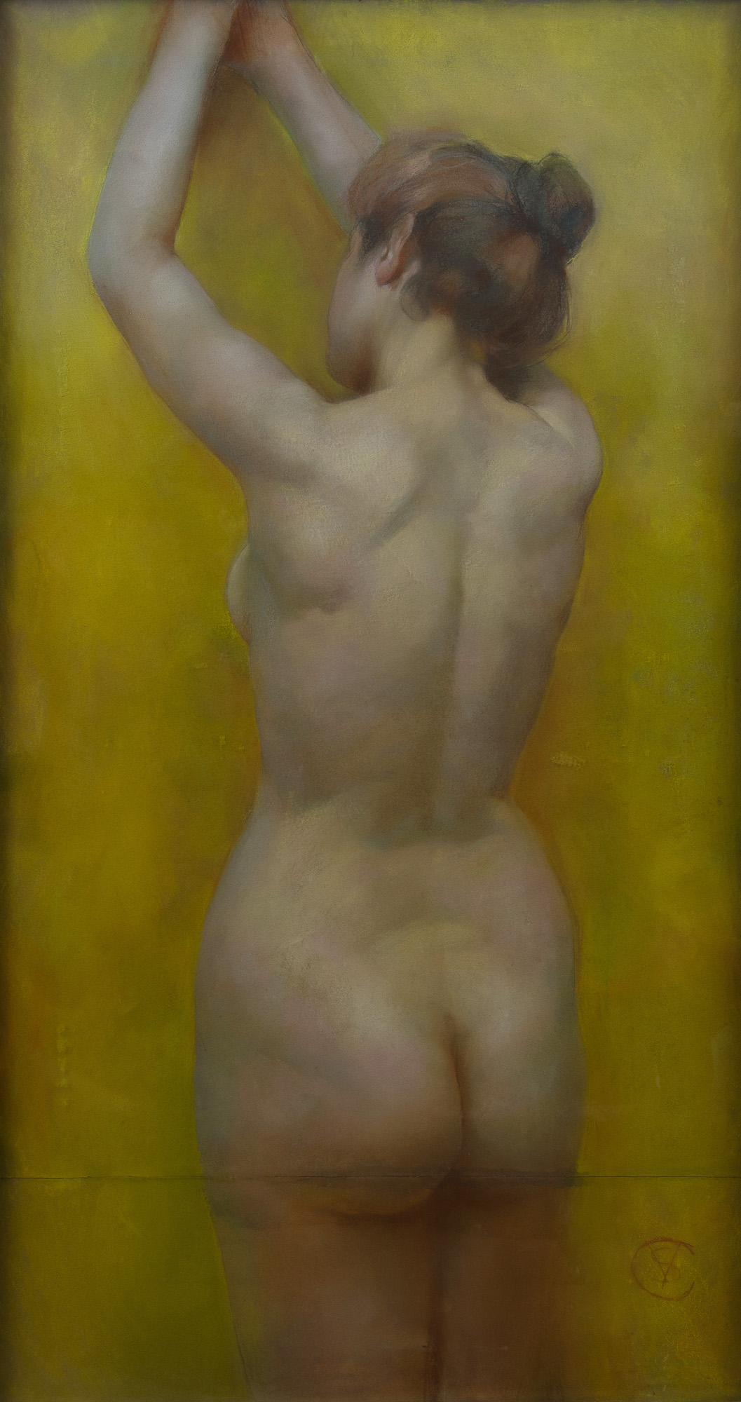 Nudo femminile (dipinto) di Browne, Sophie - ambito italiano (fine/ inizio XIX)