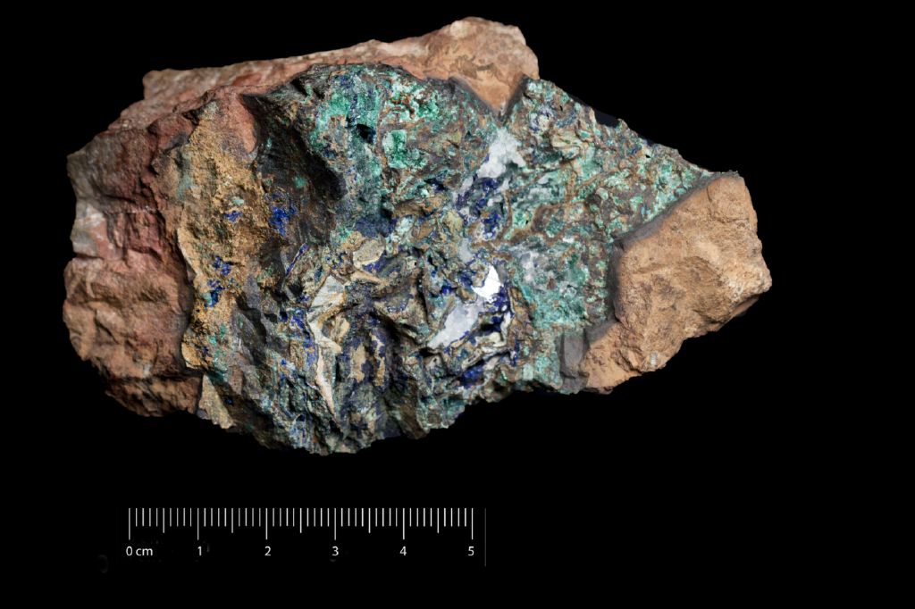 azzurrite (esemplare)